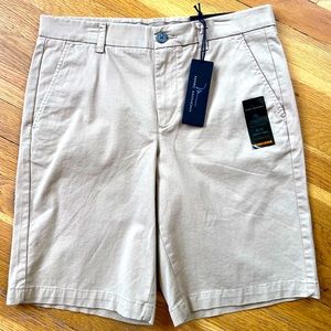 Men’s Flat Front Khaki Shorts